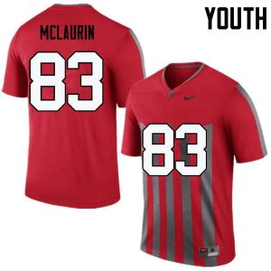 Youth Ohio State Buckeyes #83 Terry McLaurin Throwback Nike NCAA College Football Jersey New Arrival NXW0744BK